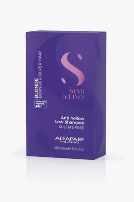 BLONDE ANTI-YELLOW LOW SHAMPOO - Sampon pentru neutralizarea tonurilor de galben 250 ml