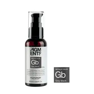 Pigments GREY BLACK - Gri negru metalic - Gb 90ml