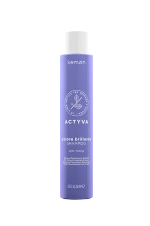 Actyva Colore Brillante Shampoo Anti-Yellow - Sampon pentru neutralizarea tonurilor de galben  250 ml