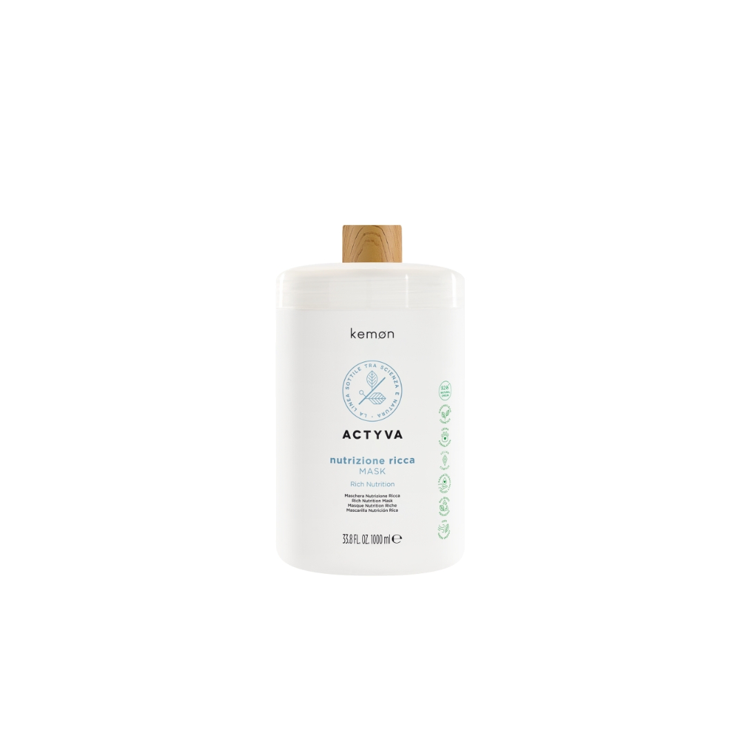 Actyva Nutrizione Ricca Mask Velian - Masca de hidratare intensa 1000 ml.